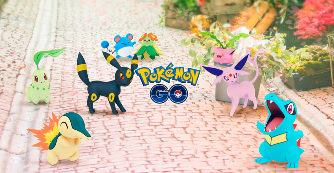 Pokémon Go - Atualização 2a Geração